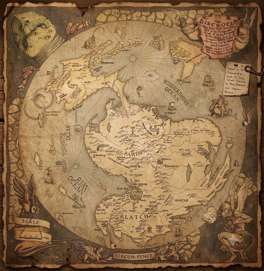 Map of discworld